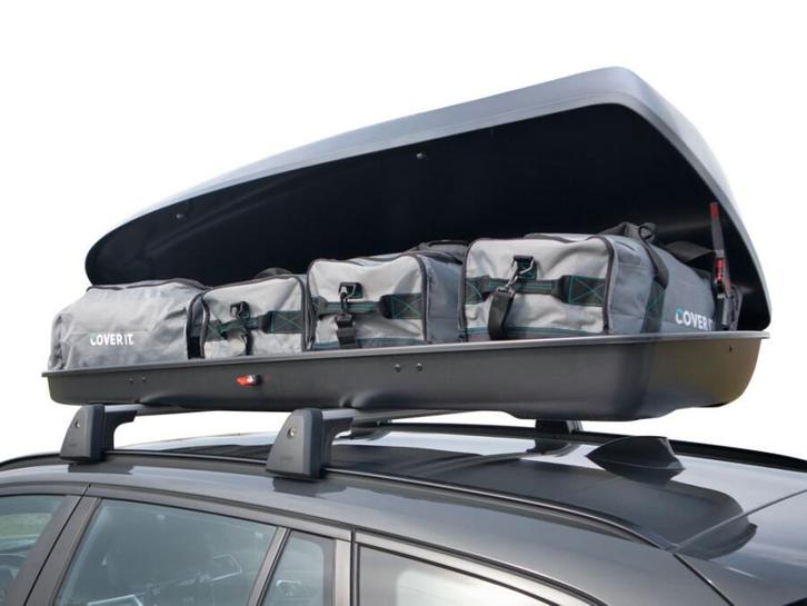 Hapro Dakkoffer (410 liter) 2 kanten te openen €369,00, Auto diversen, Dakkoffers, Nieuw, Ophalen