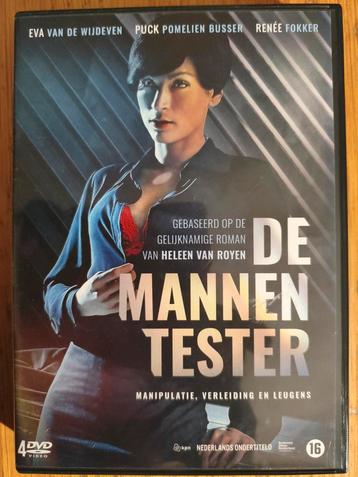 De Mannentester op 4 dvd's, NL gesproken.  beschikbaar voor biedingen