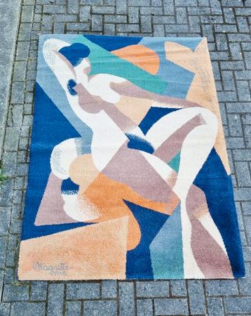 Design kunst vloerkleed wandkleed Ege Axminster tapijt beschikbaar voor biedingen