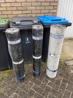 Dakleer Rollen - Diverse Afmetingen nieuw!, Doe-het-zelf en Verbouw, Dakpannen en Dakbedekking, Overige materialen, Gebruikt, Zwart