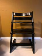 Stokke tripp trapp kinderstoel zwart, Ophalen, Gebruikt, Meegroeistoel
