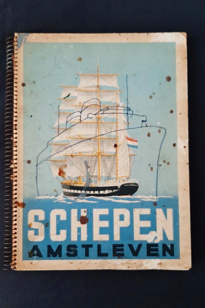 Schepen Amsteleven, Boeken, Vervoer en Transport, Gelezen, Boot, Ophalen of Verzenden