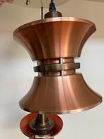 Originele Lakro lamp met 3 koperen cylinders, Ophalen of Verzenden, Gebruikt, Metaal, 75 cm of meer