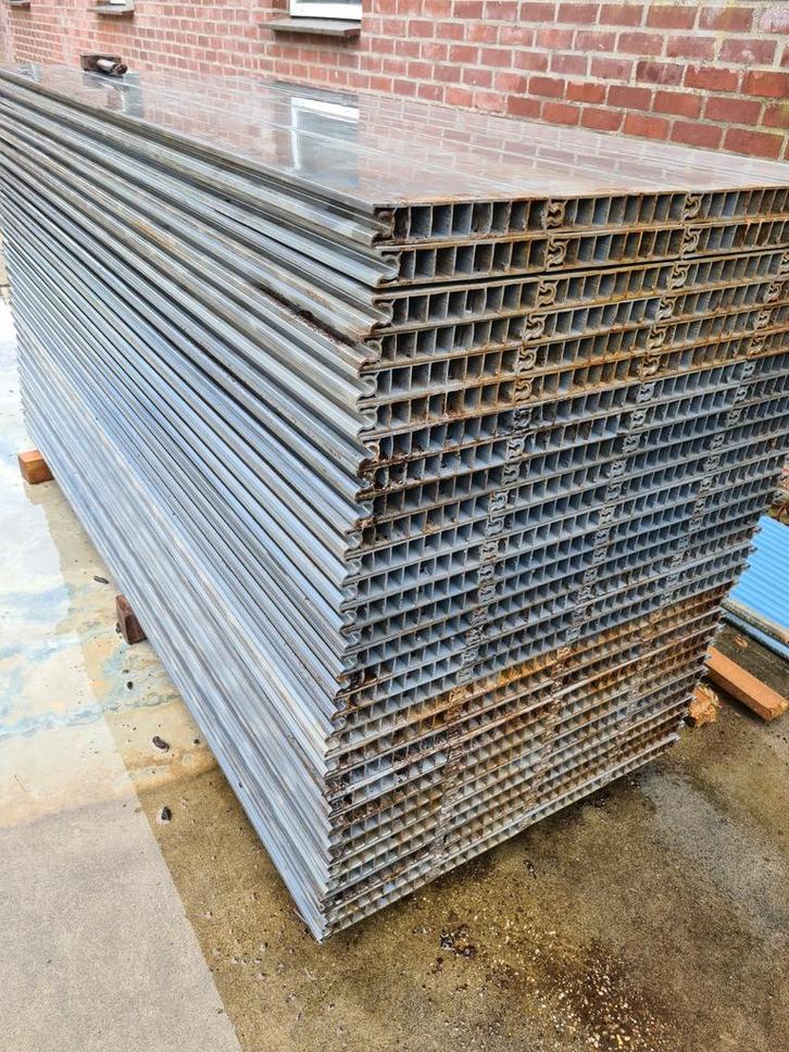 OnverwoestbaarPVC grondkering, keerwanden, platen of planken, Doe-het-zelf en Verbouw, Platen en Panelen, Gebruikt, Ophalen