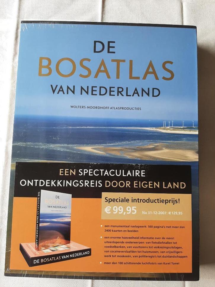 De Bosatlas van Nederland nieuw exemplaar, Boeken, Atlassen en Landkaarten, Nieuw, Bosatlas, Nederland, 2000 tot heden, Ophalen of Verzenden