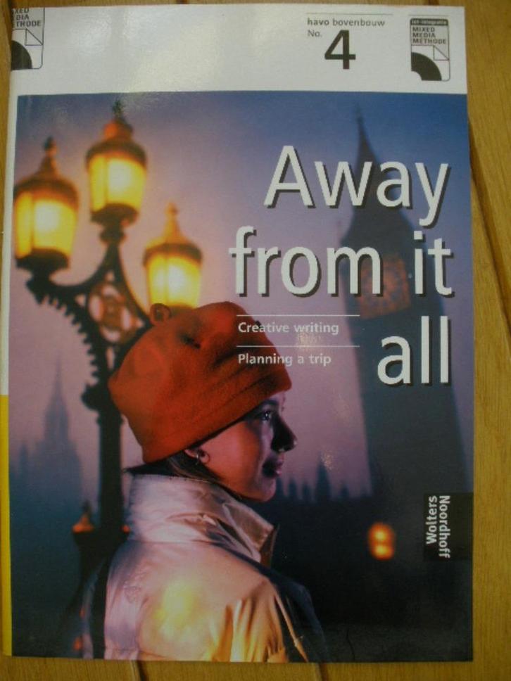 Milestones - Away from it all, Boeken, Schoolboeken, Zo goed als nieuw, Overige niveaus, Ophalen of Verzenden