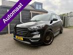 Hyundai Tucson 1.6 T-GDI Premium esthetisch getuned, Auto's, Hyundai, Gebruikt, 4 cilinders, Zwart, Leder