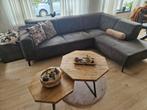 Hoekbank links met hocker, Huis en Inrichting, Ophalen, Gebruikt, Hoekbank, Driepersoons