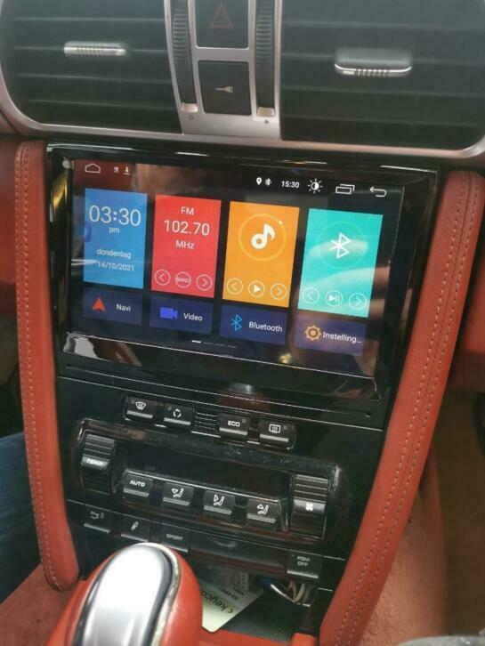 Porsche 911 997 Cayman Boxter android 10 navigatie carplay, Auto diversen, Autoradio's, Nieuw, Ophalen of Verzenden