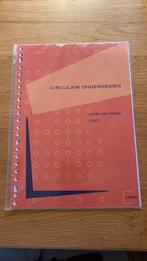 Bedrijfseconomie schoolboek “Circulair ondernemen”, Diversen, Agenda's, Nieuw, Ophalen of Verzenden