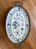 Delfs blauwe dienblad, Ophalen of Verzenden, Zo goed als nieuw, Hout