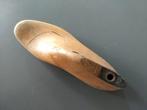 Vintage schoenleest met ijzeren hak maat 7,5 F schoenmal, Antiek en Kunst, Ophalen of Verzenden
