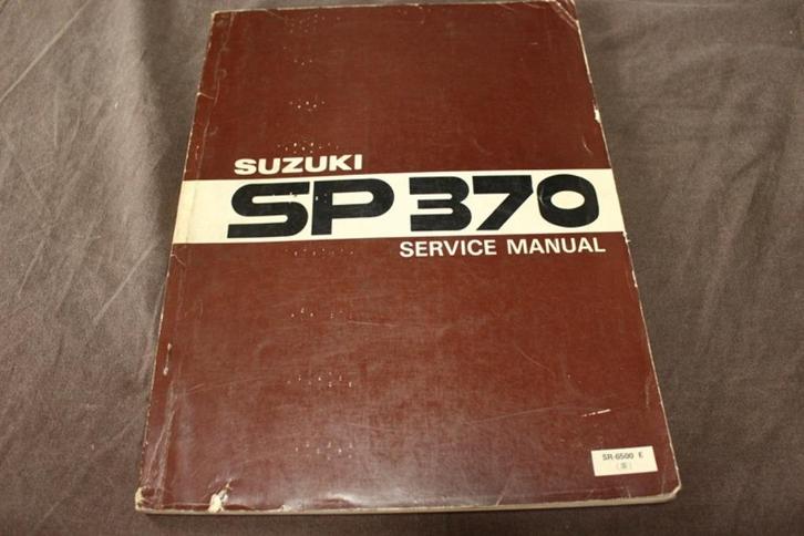 Suzuki SP370 1978  motorcycle service manual SP 370, Motoren, Handleidingen en Instructieboekjes, Suzuki, Ophalen of Verzenden
