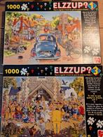 Elzzup Puzzels - 1000 stukjes, Ophalen, 500 t/m 1500 stukjes, Zo goed als nieuw, Legpuzzel