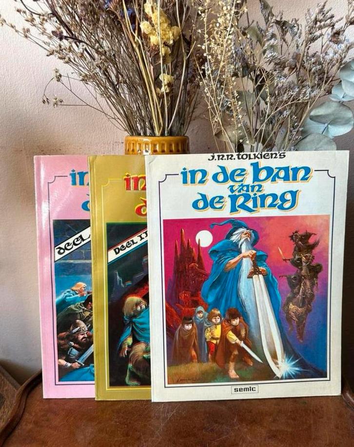 Tolkien In De Ban Van De Ring comic misprint, Boeken, Fantasy, Zo goed als nieuw, Ophalen of Verzenden