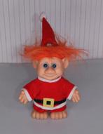 Trol kerstman troll Santa vintage 1992 oranje haar Kerst, Ophalen of Verzenden, Zo goed als nieuw