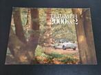 Brochure Triumph 2000 MK2, Ophalen of Verzenden, Zo goed als nieuw, Overige merken