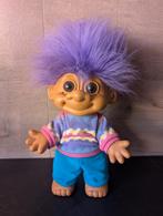 Vintage Troll Pop met Paars Haar XXL zeldzaam, Kinderen en Baby's, Speelgoed | Overig, Ophalen of Verzenden, Gebruikt, Jongen of Meisje
