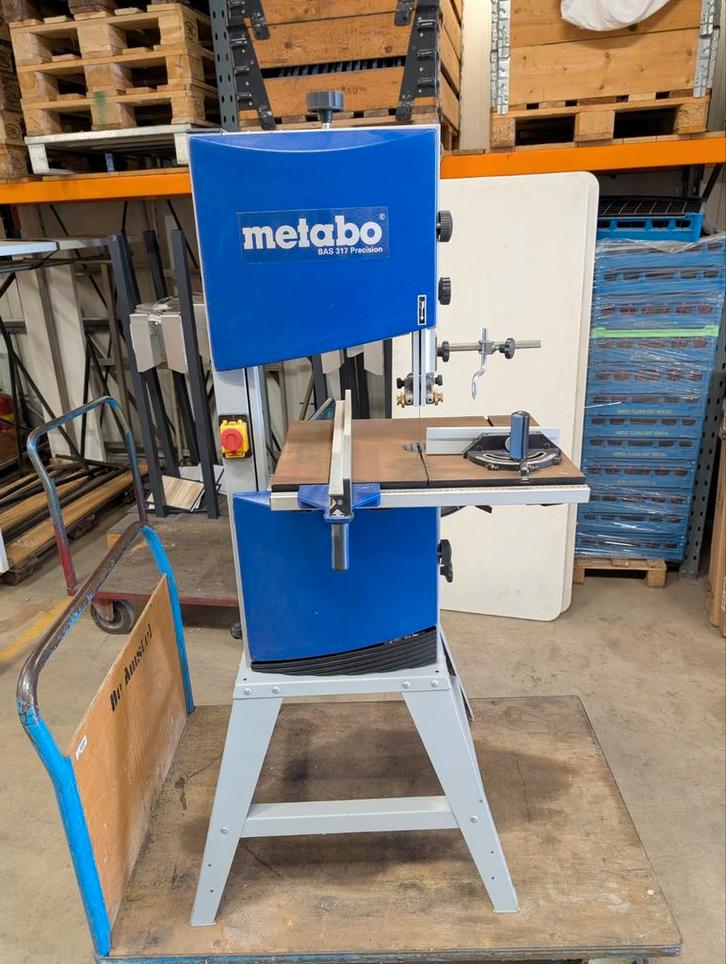 Metabo BAS 317 Precisie Lintzaag, Doe-het-zelf en Verbouw, Gereedschap | Zaagmachines, Gebruikt, Lintzaag, Minder dan 600 watt
