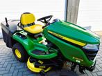 John Deere met maar 63 draaiuren, Tuin en Terras, Zitmaaiers, Ophalen, Zo goed als nieuw, Opvangzak, 90 tot 120 cm