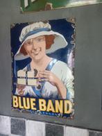emaille reclamebord blue band, Ophalen