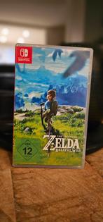 Nintendo switch spel : Zelda Breath of the wild, Ophalen of Verzenden, Zo goed als nieuw