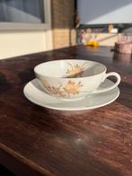 Tirschenreuth Kop en Schotel - Duits Porselein, Gebruikt, Ophalen of Verzenden, Overige stijlen, Kop(pen) en/of Schotel(s)