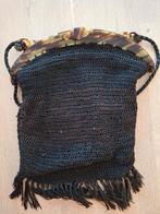 Antieke tas beugeltas gehaakt tasje zwart, Ophalen, Dames