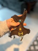 Teckel Y-tuig | follow light | bruin leer, Dieren en Toebehoren, Ophalen of Verzenden, Zo goed als nieuw