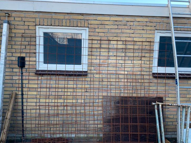 Betonnetten en supporters te koop, Doe-het-zelf en Verbouw, Metalen, Zo goed als nieuw, Ophalen