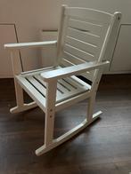 Witte Schommelstoel, Kinderen en Baby's, Kinderkamer | Tafels en Stoelen, Ophalen, Gebruikt, Stoel(en)