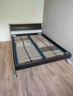 Bed inclusief lattenbodems 140 - 200 cm, Ophalen, 90 cm, Eenpersoons, Zo goed als nieuw