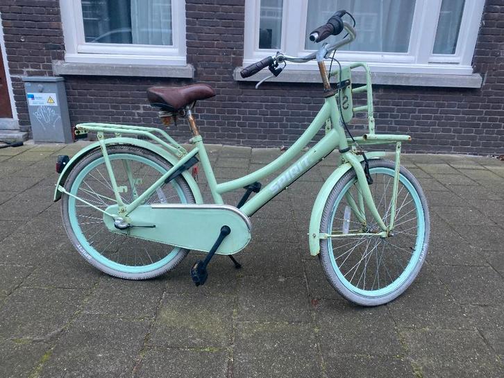 meisjes fiets 8-12 jaar, Fietsen en Brommers, Fietsen | Meisjes, Gebruikt, 24 inch, Handrem, Ophalen