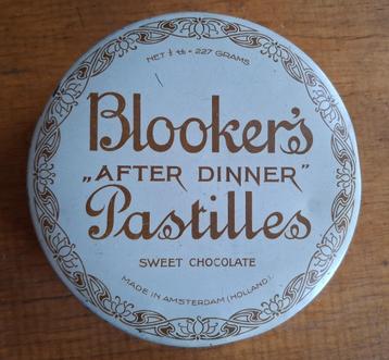Blooker's "after dinner" pastilles  beschikbaar voor biedingen