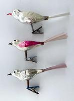 3 Oude Kerstboom vogeltjes, Diversen, Ophalen of Verzenden, Gebruikt