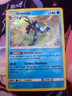 Greninja 9/18 Pokémon Kaart, Ophalen of Verzenden, Zo goed als nieuw, Losse kaart, Foil