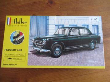 Peugeot 403 (Heller 1/43) beschikbaar voor biedingen