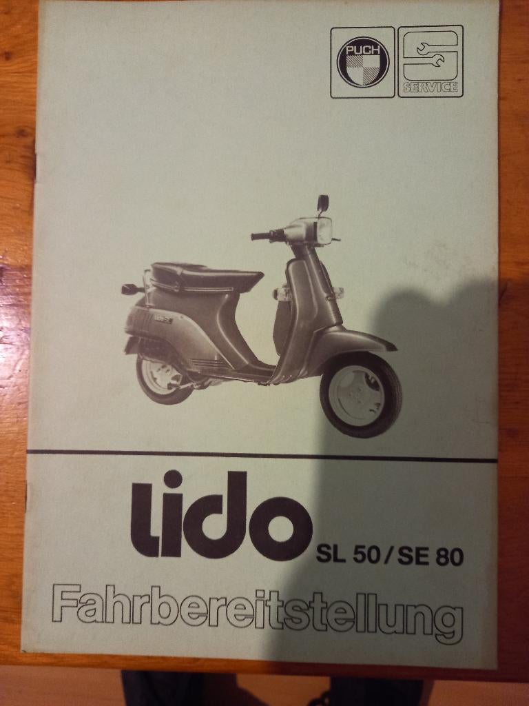 Puch lido sl50/se80 fahrbereitstellung, Ophalen, Nieuw
