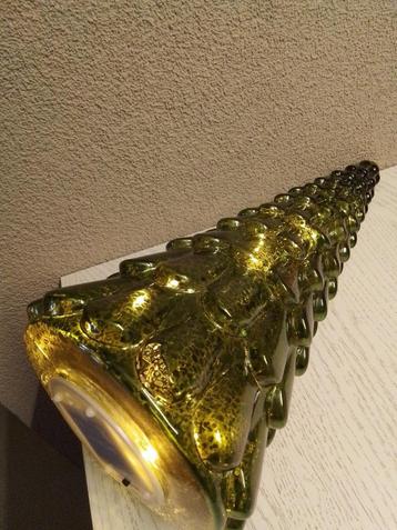 Glazen Kerstboom Met Verlichting hoogte 40 cm