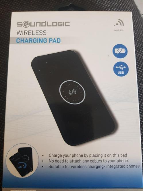 Wireless charging pad (soundlogic), Telecommunicatie, Mobiele telefoons | Telefoon-opladers, Nieuw, Overige merken, Ophalen of Verzenden