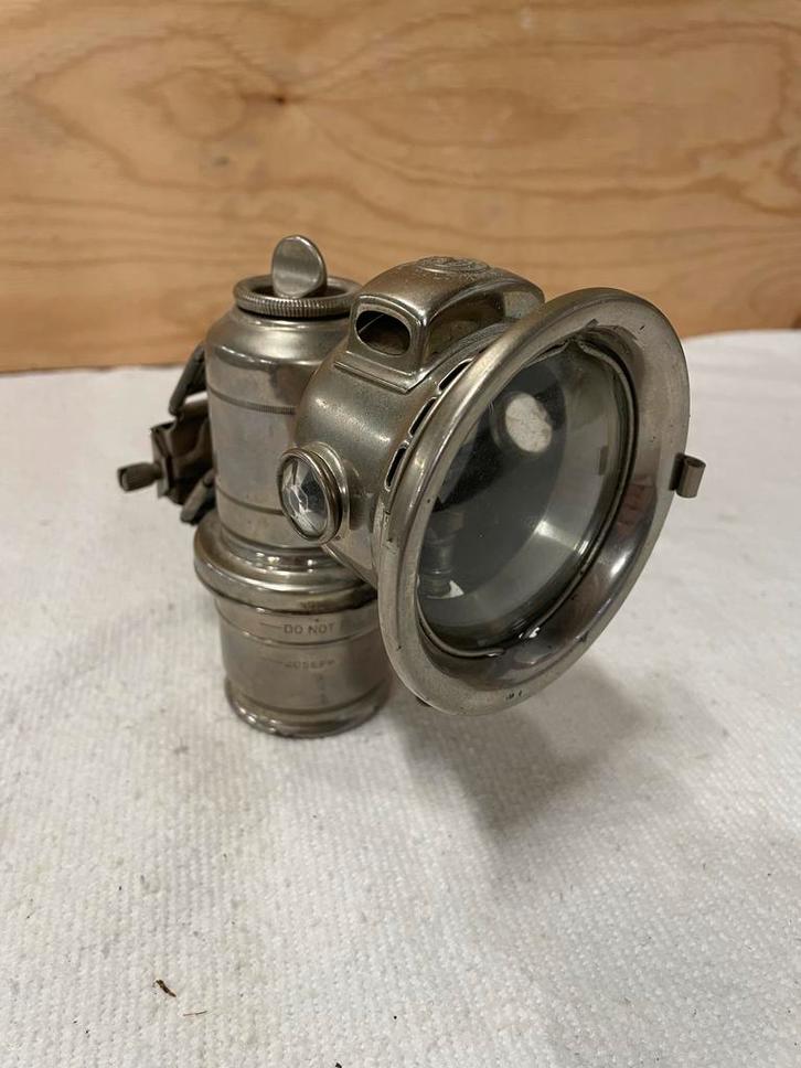Lucas Calcia Cadet Carbid Lamp - Perfecte Staat!, Antiek en Kunst, Antiek | Lampen, Ophalen