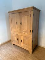 Teakhouten kast, Ophalen, Gebruikt, 100 tot 150 cm, Teakhout