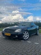 Mercedes-Benz SLK 3.2 Slk320 Roadster AUT 2001 Zwart, Auto's, 65 €/maand, Zwart, Zwart, Onderhoudsboekje