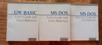 MS-DOS versie 1.0 en 4.0 + GW- Basic, Computers en Software, Vintage Computers, Ophalen of Verzenden