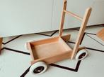 Egmont Toys Houten Loopwagen, Ophalen, Zo goed als nieuw, Duw- of Trekspeelgoed