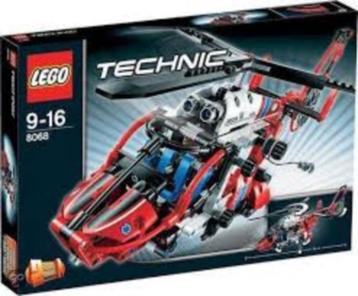 Lego Technic 8068 Reddingshelicopter beschikbaar voor biedingen