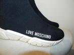 Love Moschino sneakers sok model hoger zwart wit 40, Kleding | Dames, Schoenen, Love Moschino, Verzenden, Zwart, Sneakers of Gympen