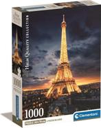 Clementoni - Puzzel - 1000 Stukjes - Eiffeltoren, Verzenden, 500 t/m 1500 stukjes, Nieuw, Legpuzzel