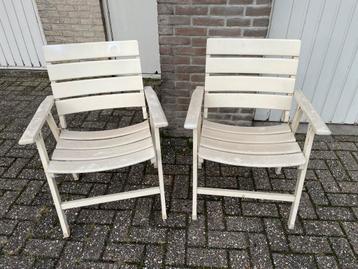 Oerdegelijke inklapbare tuinstoelen beschikbaar voor biedingen