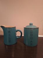 Melkkannetje en Suikerpot Set, Keramiek, Overige typen, Ophalen of Verzenden, Zo goed als nieuw